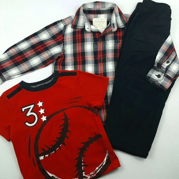 3pc Lot SONOMA JB CIRCO Button Up Lined Slacks - Picture 1 of 11